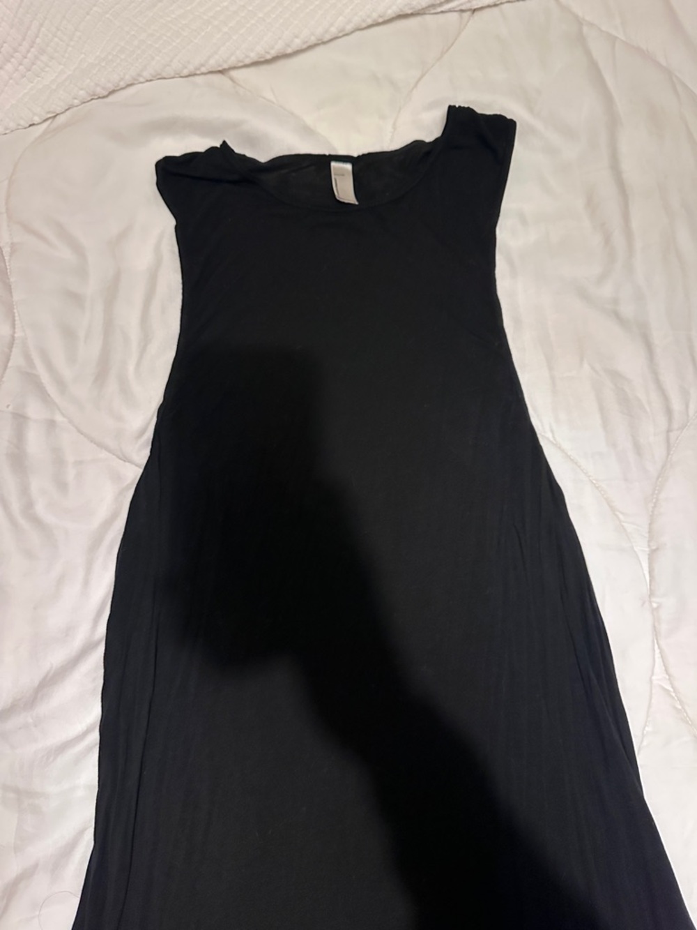 American Apparel Black Sleeveless Dress - Picture 2 of 4
